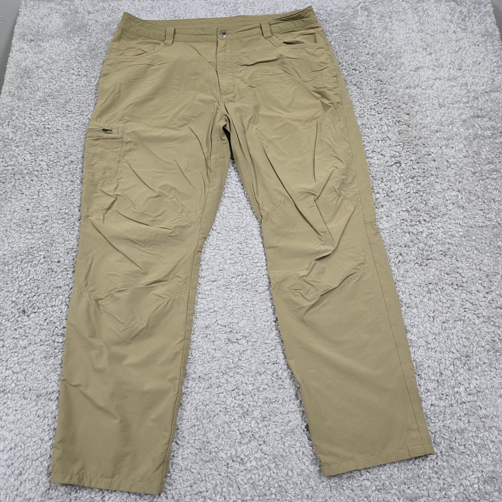Patagonia Mens Stretch Outdoor Hiking Pants Brown Lightweight Size 36